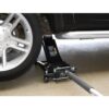 Husky HD0012065014-BD 3-Ton Low Profile Floor Jack with Quick Lift with 14 in. 13 Pocket Rolling Tool Bag