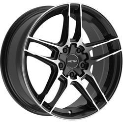 Motiv 19 8.5 5X4.50 434MB Matic Black Wheel Rim | Qty 1