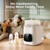 Momcozy KleanPal Pro Baby Bottle Washer, Sterilizer & Dryer – All-in-One Cleaning Machine for Bottles, Pump Parts & Baby Essentials – Time-Saving & Effortless Care