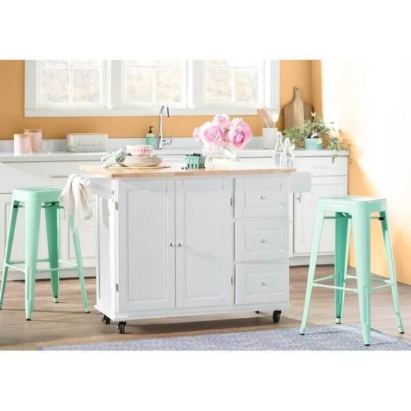 Hardy Solid Wood Kitchen Cart