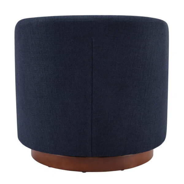 2f1620021bfa4d99a2df8c165ac5ff74 Upholstered Swivel Barrel Chair