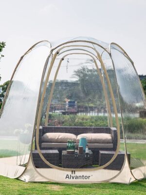 Bubble Tent Pop Up Gazebo, 8-10 Person Igloo Dome Garden Patio Canopy Shelter