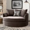 61” Wide Barrel Chair