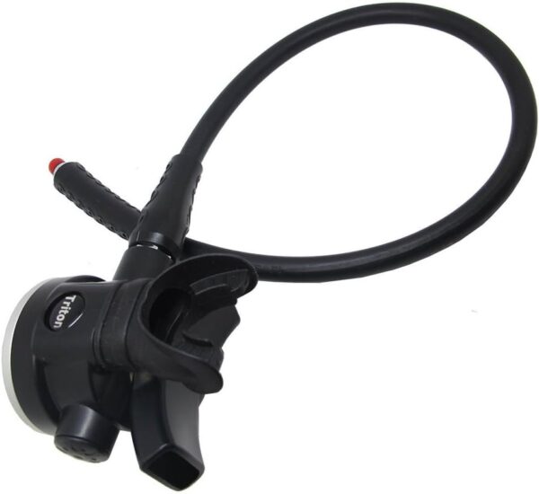 Palantic AS103 Yoke Regulator & Octopus Combo for Scuba Diving | High-Performance Over-Balanced Regulator, Silicone Mouthpiece, 27′′ Hose, Large Purge Button, 36′′ Yellow Octopus Hose