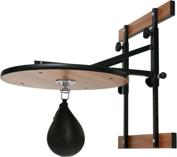 309a9e5beda8416da777b5aebe9b53a9 Speed Bag, Speed Bags for Boxing, Speed Bag Platform, Boxing Speed Bag, Speed Bag Boxing, Speedbag, Speed Punching Bag, Speed Bag Mount, Wall Mount Kit, Adjustable Height, Black Swivel Speed Ball