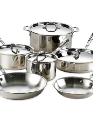 Copper Core 10 Piece Cookware Set
