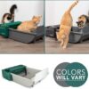Pet Zone Smart Scoop Automatic Litter Box (Self Cleaning Litter Box, Cat Litter Box with No Expensive Refills)