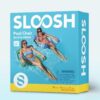 SLOOSH Inflatable Pool Floats Adult,2 Packs Floating Lounge Chairs,Blow up Pool Noodles for Adult Heavy Duty,Floating Chair for Party Summer Water Beach Lake Fun
