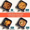 COSORI Air Fryer 6.8Qt, Dual Blaze with 360 ThermoIQ Tech