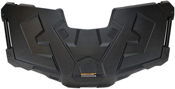 317c9cf01cff4bea9c1b6b272754ce01 Front Rack with Plugs Assembly, Gloss Black, Genuine OEM Part 2636440-070, Qty 1