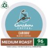 Caribou Coffee Caribou Blend, Single-Serve K-Cup Pods, Medium Roast Coffee, 24 Count (Pack of 4)