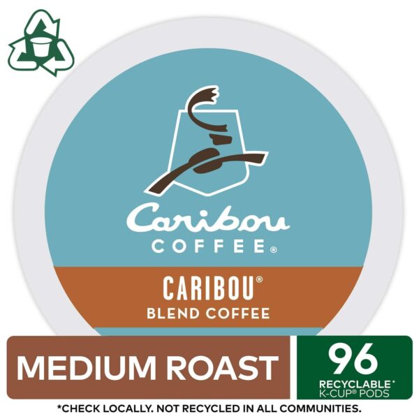 31ac3eef2a3a414cbba0c3ac9dde241a Caribou Coffee Caribou Blend, Single-Serve K-Cup Pods, Medium Roast Coffee, 24 Count (Pack of 4)