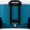 Chiller Series 60qt Wheeled Insulated Portable Cooler, Ice Retention Hard Cooler with Heavy Duty Wheels and Handle