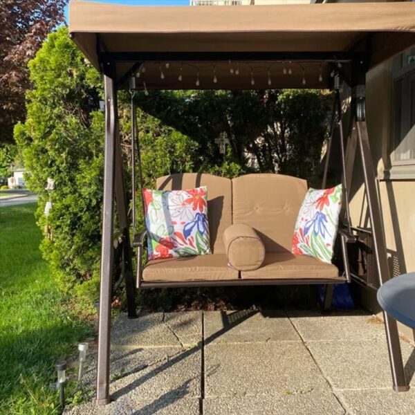 Porch Swing with Canopy