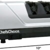 Chef’sChoice Trizor 15XV Professional Electric Knife Sharpener for Kitchen Knives, 75db, 3 Slots, Gray