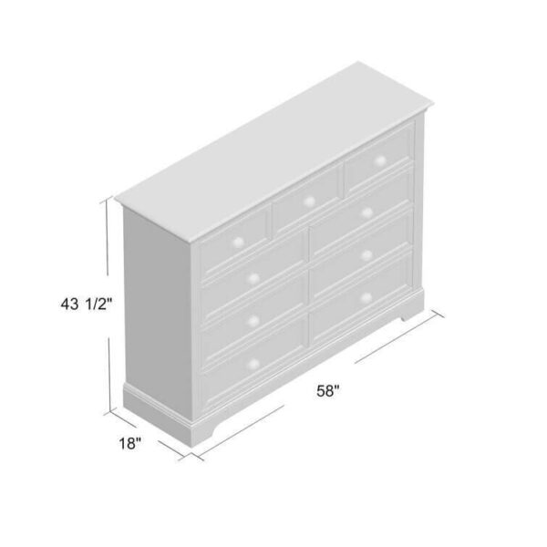 32910ec9d23744aaa238200218082d8d 9 Drawer 58” W