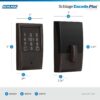 Encode Plus Smart Wi-Fi Lock for Front Door, Keyless Entry Deadbolt, Unlock with Apple Watch, Built-in WiFi and App Control, Easy Install, Alexa & Apple HomeKit Compatible, Matte Black