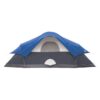 Red Canyon 8 Person 17 x 10 Foot Outdoor Large Family Camping Tent, Blue