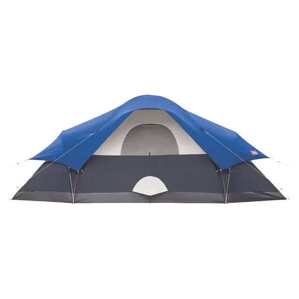 Red Canyon 8 Person 17 x 10 Foot Outdoor Large Family Camping Tent, Blue