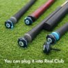 Home Golf Game Simulator: Enjoy Interactive Golf with Motion Sensor & Swing Stick for Indoor & Outdoor Fun – 38,000+ Courses Worldwide, Compatible with Android, iOS, App & E6 Connect