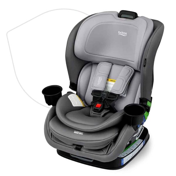 33d4dca6756b44ec963f274a9152083d Britax Poplar Convertible Car Seat, 2-in-1 Car Seat with Slim 17-Inch Design, ClickTight Technology, Glacier Graphite