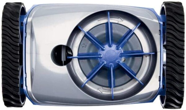 33e6889fba4d41b48f5bb82b2289449b Automatic Suction Side Pool Cleaner Vacuum with Cyclonic Leaf Canister