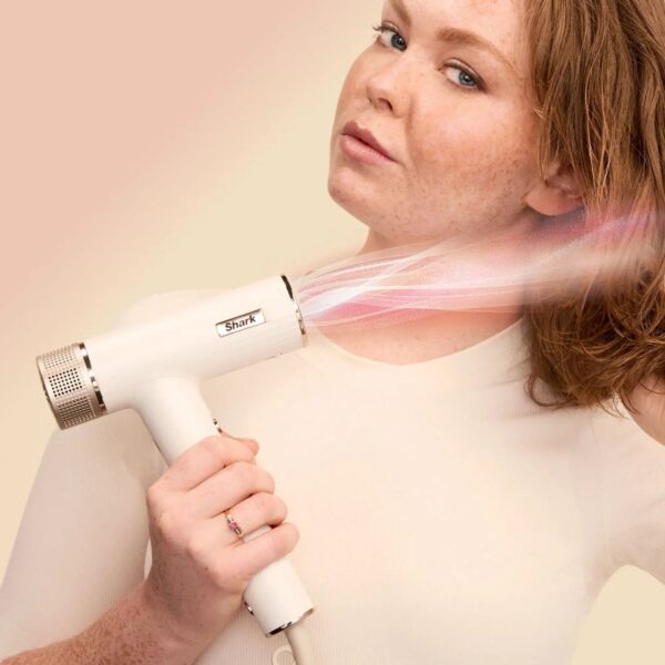Shark SpeedStyle RapidGloss Finisher and High-Velocity Dryer Silk Straight Wavy