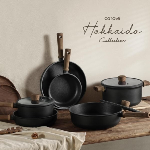 34e3c33519d74a03b6d510b52555cb50 CAROTE 16pcs Pots and Pans Set Non Stick, Nonstick Kitchen Cookware Sets, Black