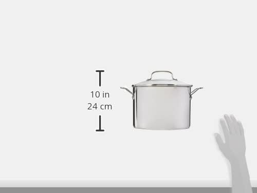11-Piece Cookware Set, Chef’s Classic Stainless Steel Collection 77-11G