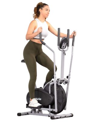 Elliptical Machine Cross Trainer 2 in 1 Exercise Bike Cardio