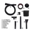 Vacmaster Professional Professional Wet/Dry , 5 Gallon, Beast Series, 5.5 HP 1-7/8 Hose Jobsite Vac (VFB511B0201), Black