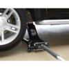Husky HD0012065014-BD 3-Ton Low Profile Floor Jack with Quick Lift with 14 in. 13 Pocket Rolling Tool Bag