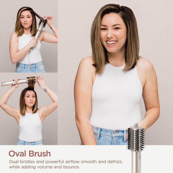 Shark FlexStyle Air Styling Drying System, Powerful Hair Blow Dryer and Multi-Styler Stone Curly Coily