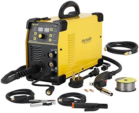 Lift Tig Arc Welding Machine, Dual Voltage 110 220V Gas Gasless Lift Tig Stick Wire Welding Machine (MTG165D)