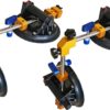 Angle 90 Degree Countertop Seam Setter with 6′′ Suction Cup for Seam Joining & Leveling/Professional Countertop, granite . Stone, Marble Slab Installation. (2 PACK) (6′′ seam setter)