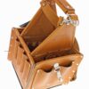 IDEAL Tan Leather 10.75-in Electrician s Tote