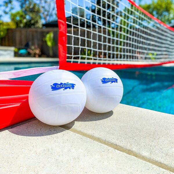 Volleyball Net Includes 2 Water Volleyballs and Pump