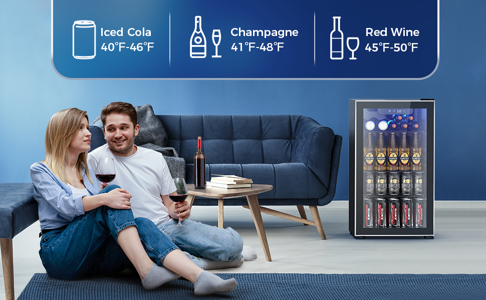 beverage refrigerator