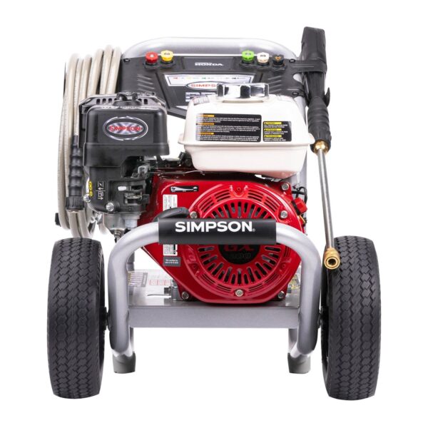 3774c5930e60401cb0bde0eebde3caaf 3700 PSI at 2.5 GPM HONDA GX200 with AAA Triplex Pump Cold Water Professional Gas Pressure Washer *Factory Serviced*