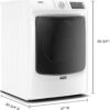 MED6630HW Front-Loading Electric Dryer – White