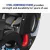 Graco True3Fit LX 3-in-1 Car Seat, Fits 3 Car Seats Across, Bates