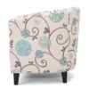 Indoor Contemporary Fabric Club Chair