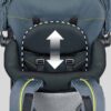 Chicco SmartSupport Aluminum Frame Backpack Carrier, Lightweight Baby Backpack Carrier | Solar/Grey New Model
