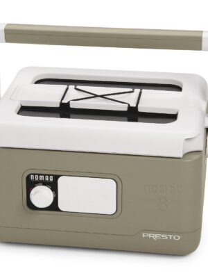 8-Quart Nomad Traveling Slow Cooker in Tan