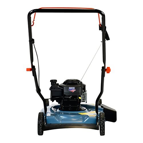 3a1243bef0874a9b8a8cb6c31816969b SENIX Gas Lawn Mower, 20-Inch, 125 cc 4-Cycle Briggs & Stratton Engine, Push Lawnmower