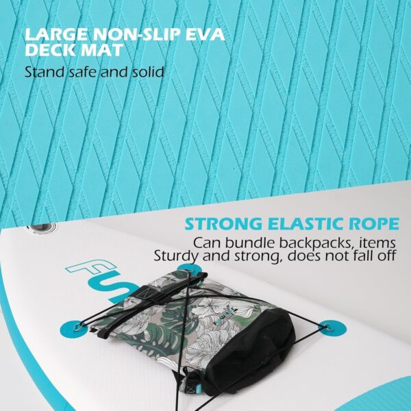 3a9aeef4a3b544459d831f6aca7a3ac9 FunWater Inflatable Ultra-Light Stand Up Paddle Board for All Skill Levels with Premium SUP Paddleboard Accessories,Non-Slip Comfort Deck for Youth & Adults