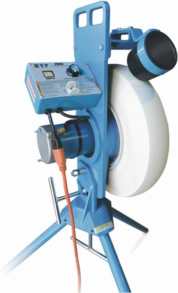 Jugs MVP Combo Pitching Machine – Adjustable Up to 60 MPH, for Baseball & Softball, Ideal for Pitching-Machine Leagues
