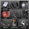 Electric Bike for Adults Q20, 2000/1500W, 37/30MPH,52V 40AH,48V/20AH E-Bike,30-180 Miles Electric Motorcycle, 20′′ Fat Tire Dirt Bike, UL2849 All Terrain for Mountains, Snow, Sand, Road