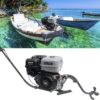 15HP 4 Stroke Outboard Motor, 420cc Marine Fishing Boat Engine Single-cylinder 6L, Big Fuel Tank Up to 20 km/h 3600rpm