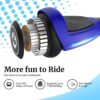 FX3 Hoverboard Blue – 6.5′′ LED Wheels, 200W Motor, UL2272 Certified, Up to 6.2mph for Kids & Adults